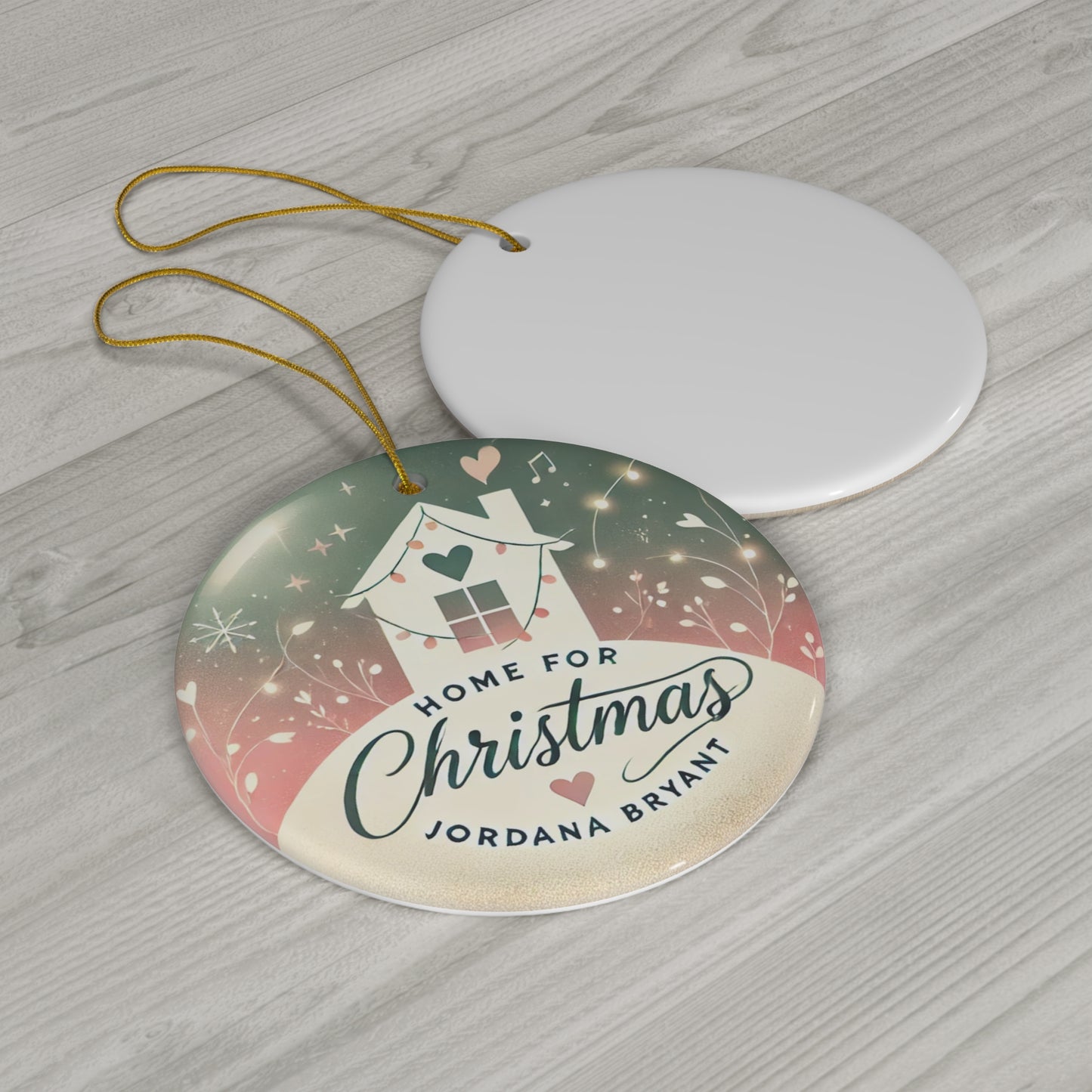 Home For Christmas Ornament