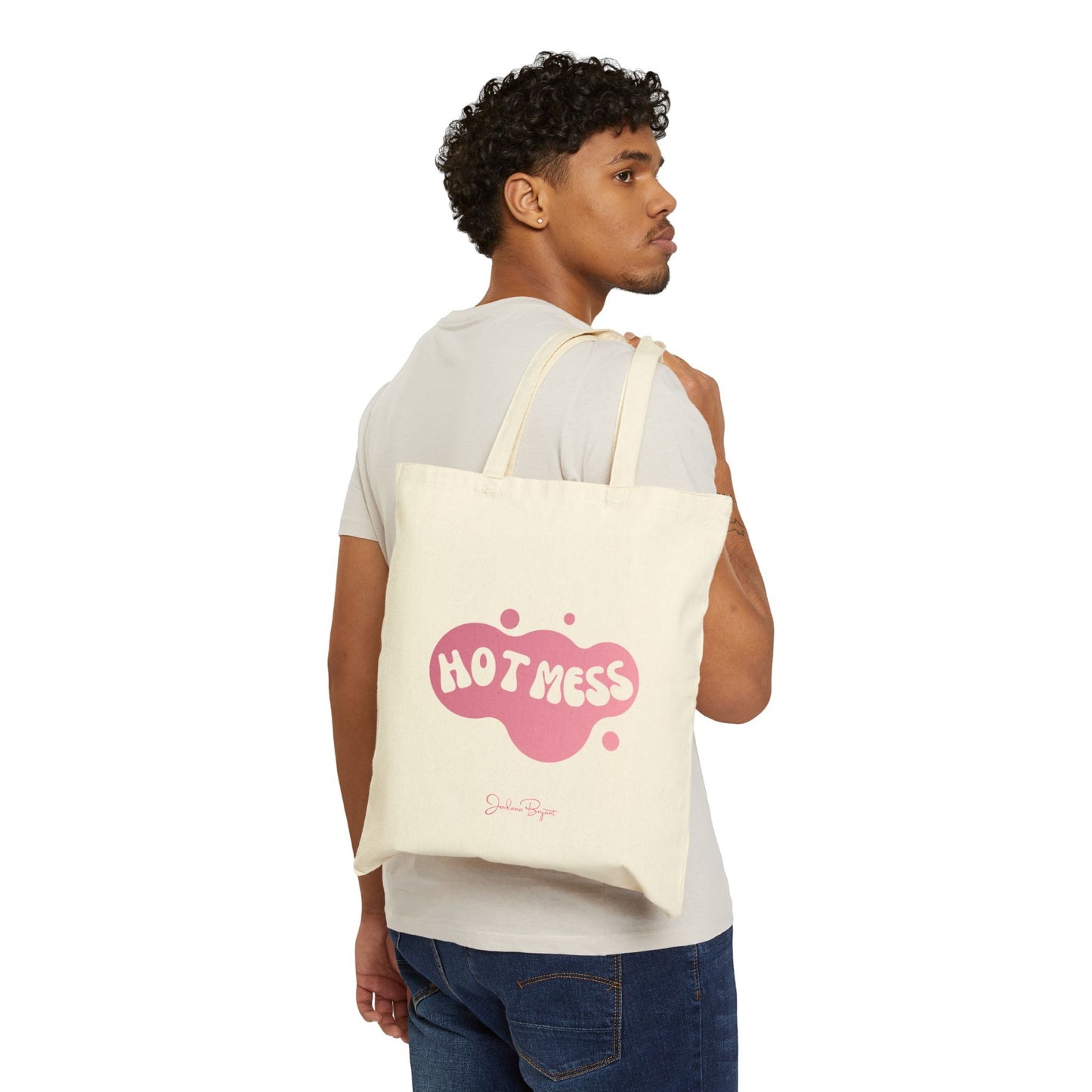 'Hot Mess' Tote Bag (Cotton Canvas)