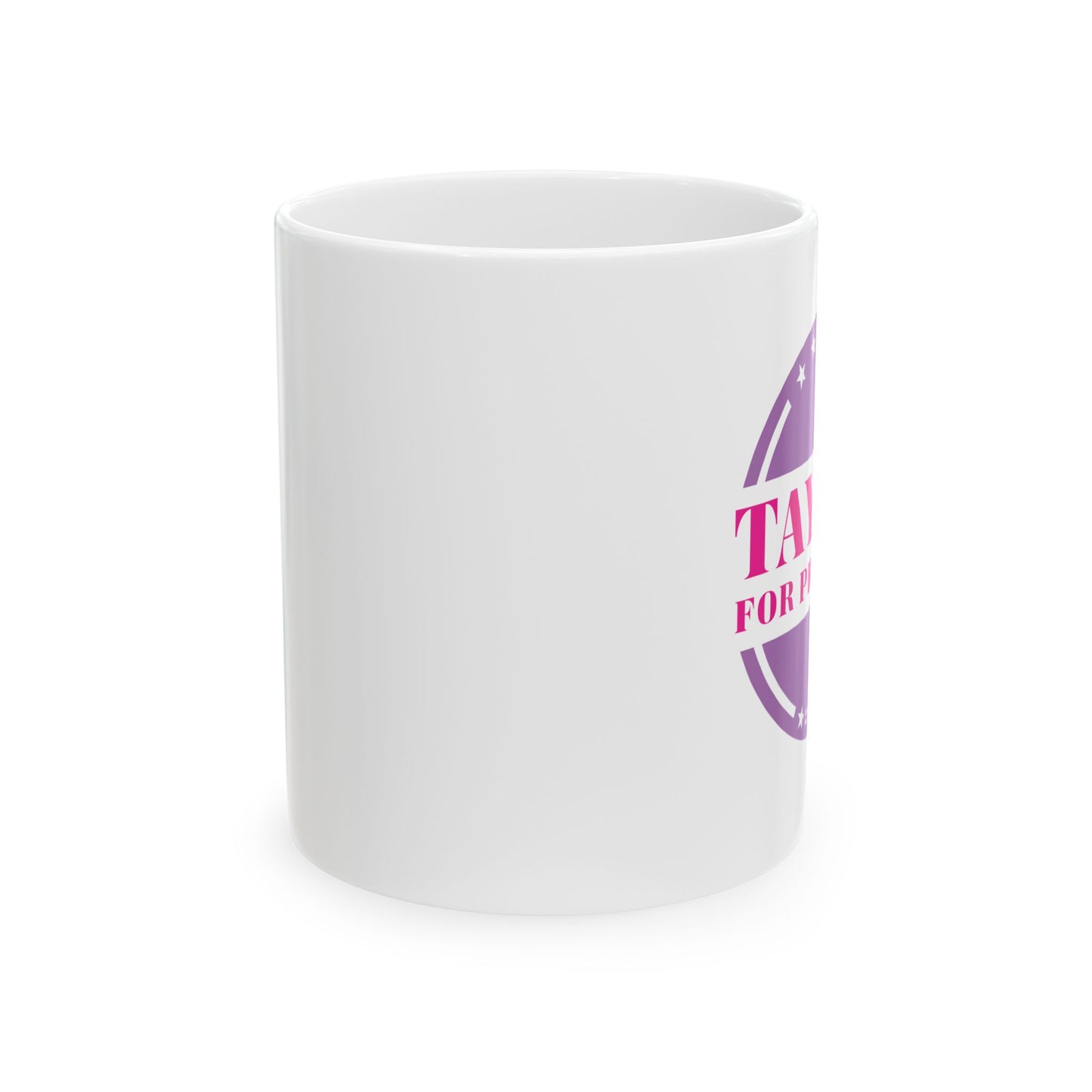 Taylor For President Ceramic Mug, (11oz, 15oz) (Purple)