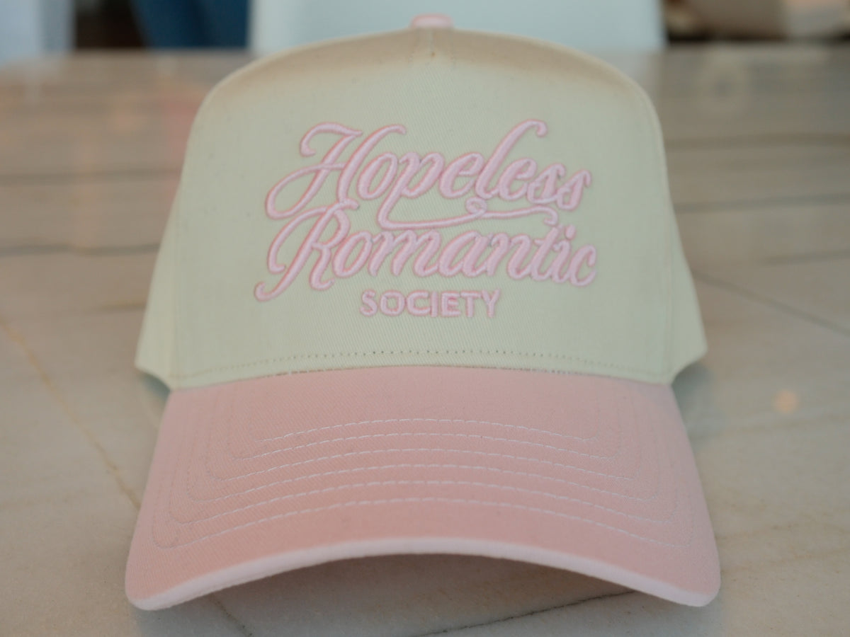 Hopeless Romantic Society Embroidered Trucker Hat