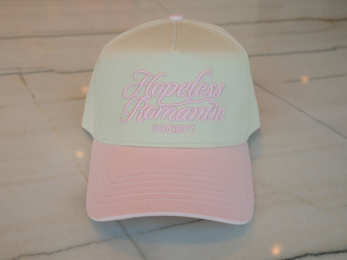 Hopeless Romantic Society Embroidered Trucker Hat